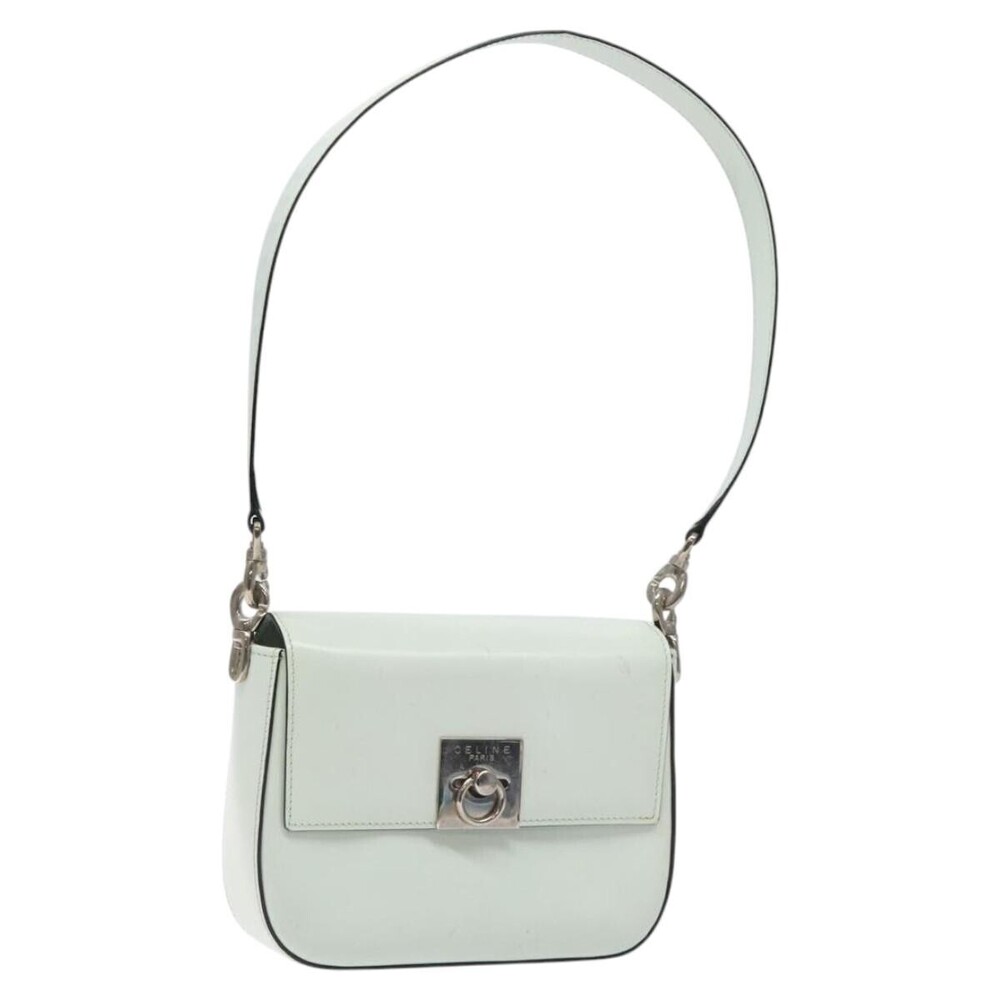 Celine Flap Shoulder Leather